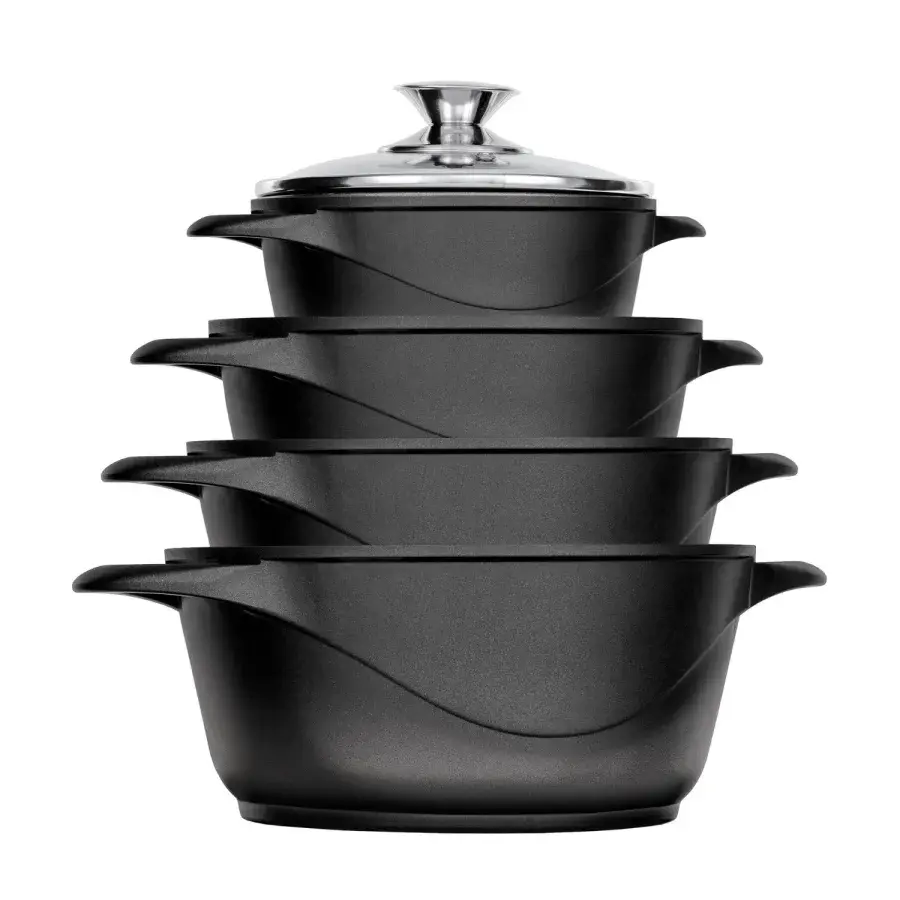 Smile Grytesett 10 deler med ILAG-belegg produktbilde